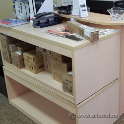 Light Blonde Storage Shelf